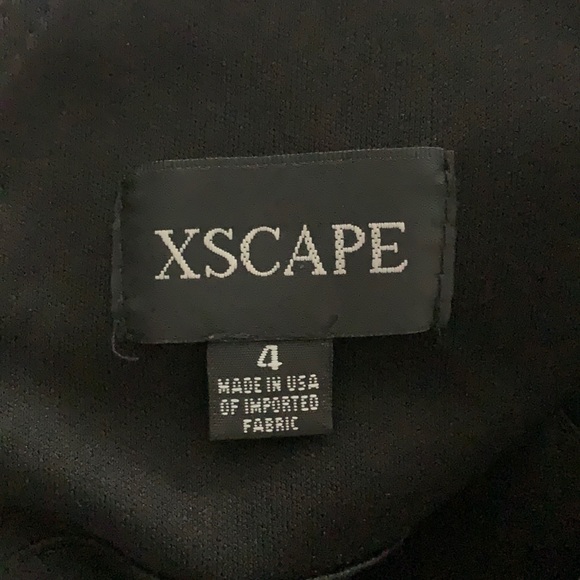 Xscape black midi dress! Never worn, with tags! S4 - Picture 3 of 4